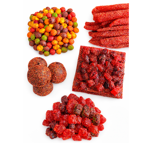 Mix Panditas, Xtremes, Mango y Skittles