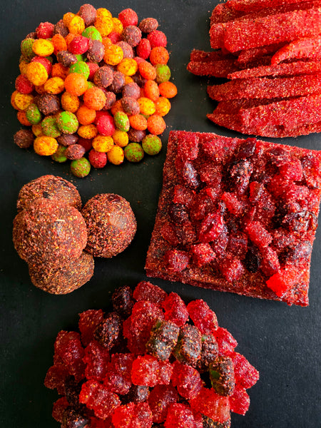 Mix Panditas, Xtremes, Mango y Skittles